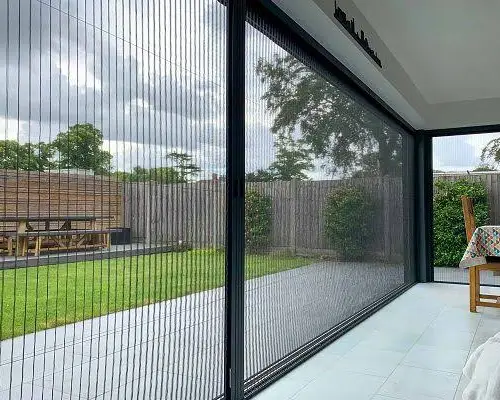 Insect screen on a window